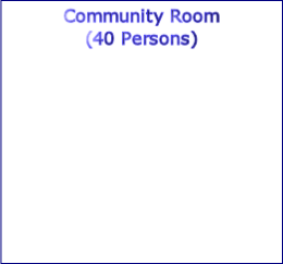 Community Room
(40 Persons)
